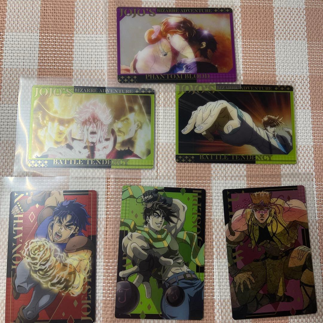 ジョジョの奇妙な冒険 トレーディングカード 6枚セット - メルカリ