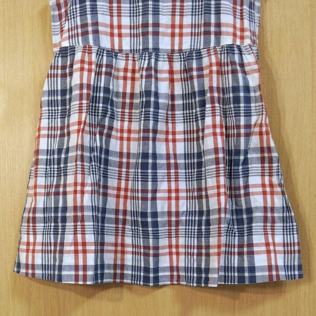 familiar チェック柄 ワンピース 100㎝ - メルカリ