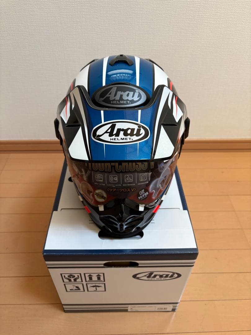 アライTOUR-CROSS V DISCOVERY ブルー 57-58cmM アライ TOUR CROSS V COSMIC (バイク用ヘルメット) 価格比較 - 価格.com