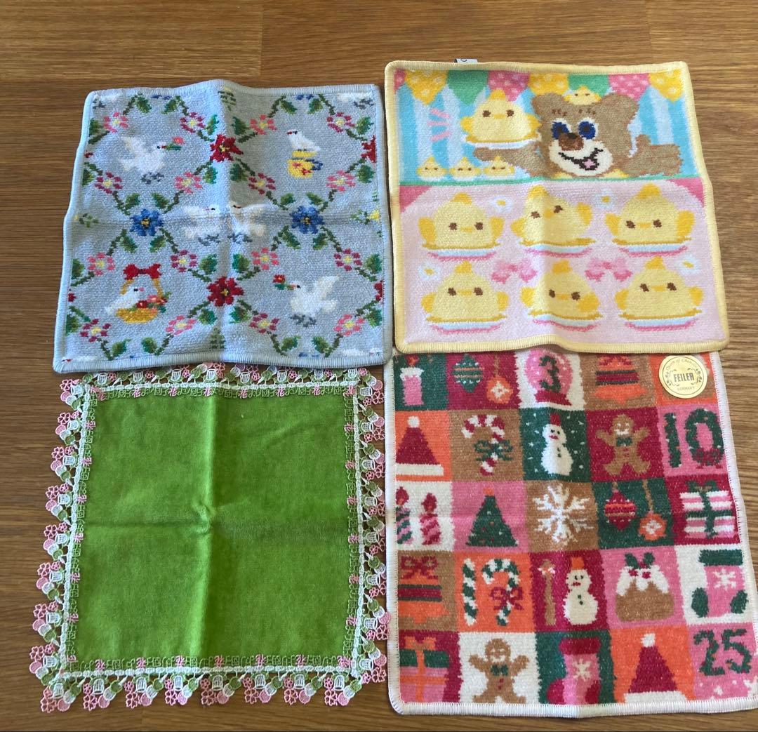 FEILER 近沢レース ハンカチ/マスキングテープ5点セット 近沢レース店×フェイラー／サイドポーチ・ティッシュポーチ2024/8/1