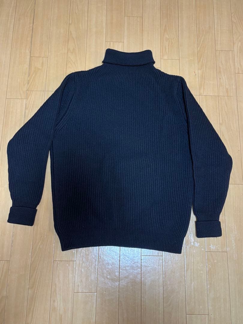 【極美品】アンデルセンアンデルセン ニット 5ゲージ ブラック Mサイズ Andersen-Andersen（アンデルセンアンデルセン）の「ANDERSEN-ANDERSEN