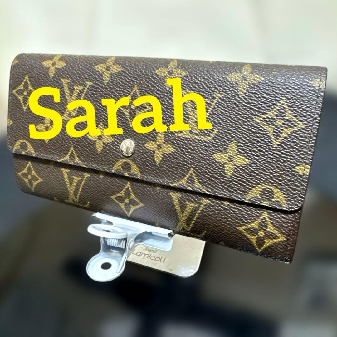 ②☆美品☆フラットタイプ♪サラ長財布 楽天市場】【新品】 ルイヴィトン 長財布 ポルトフォイユ サラ