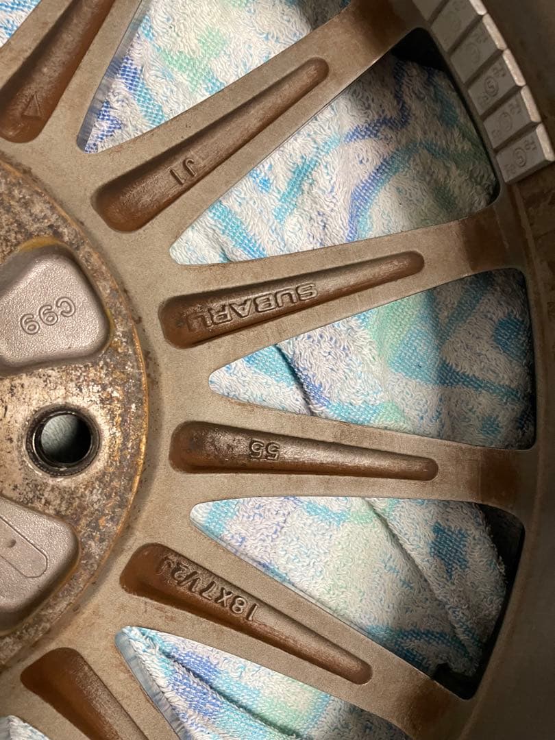 2月末で売り止め　①VMGレヴォーグ　純正ホイール 4本 18インチ 7.5J