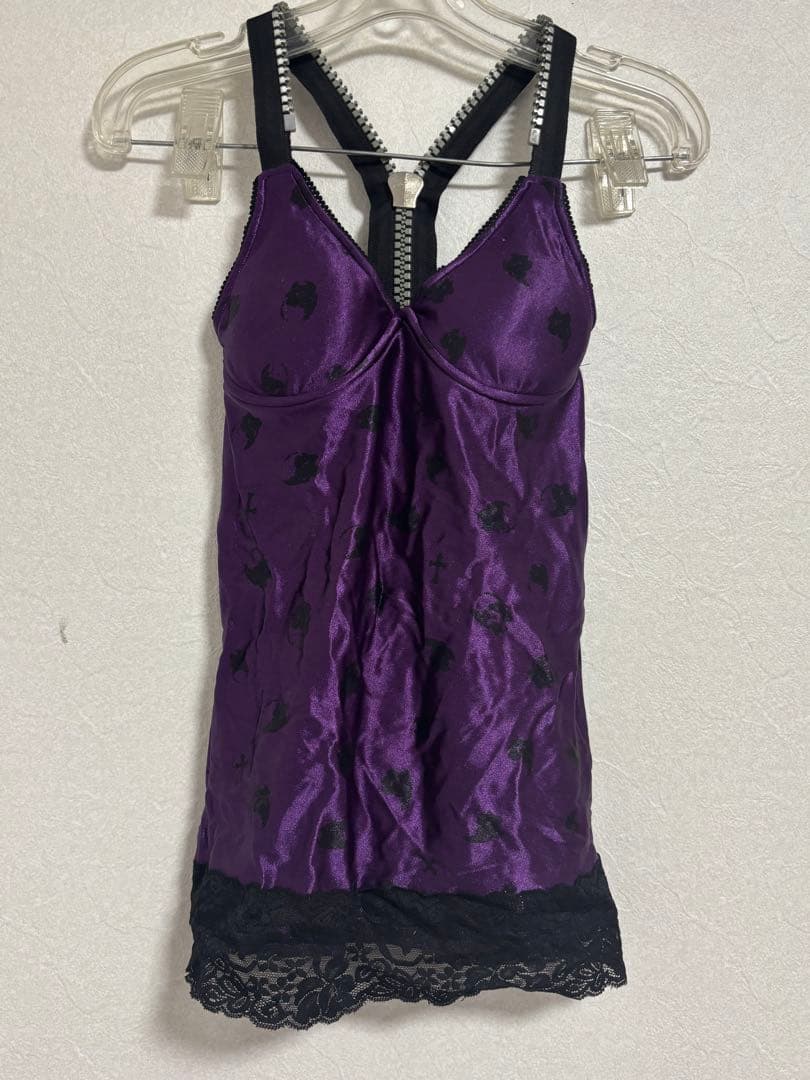 tutuHA GLAVlL スカル柄ジップキャミソール パープル【稀少品】 公式】トゥニュ ドゥ ソワレ オードパルファム｜グタール（GOUTAL