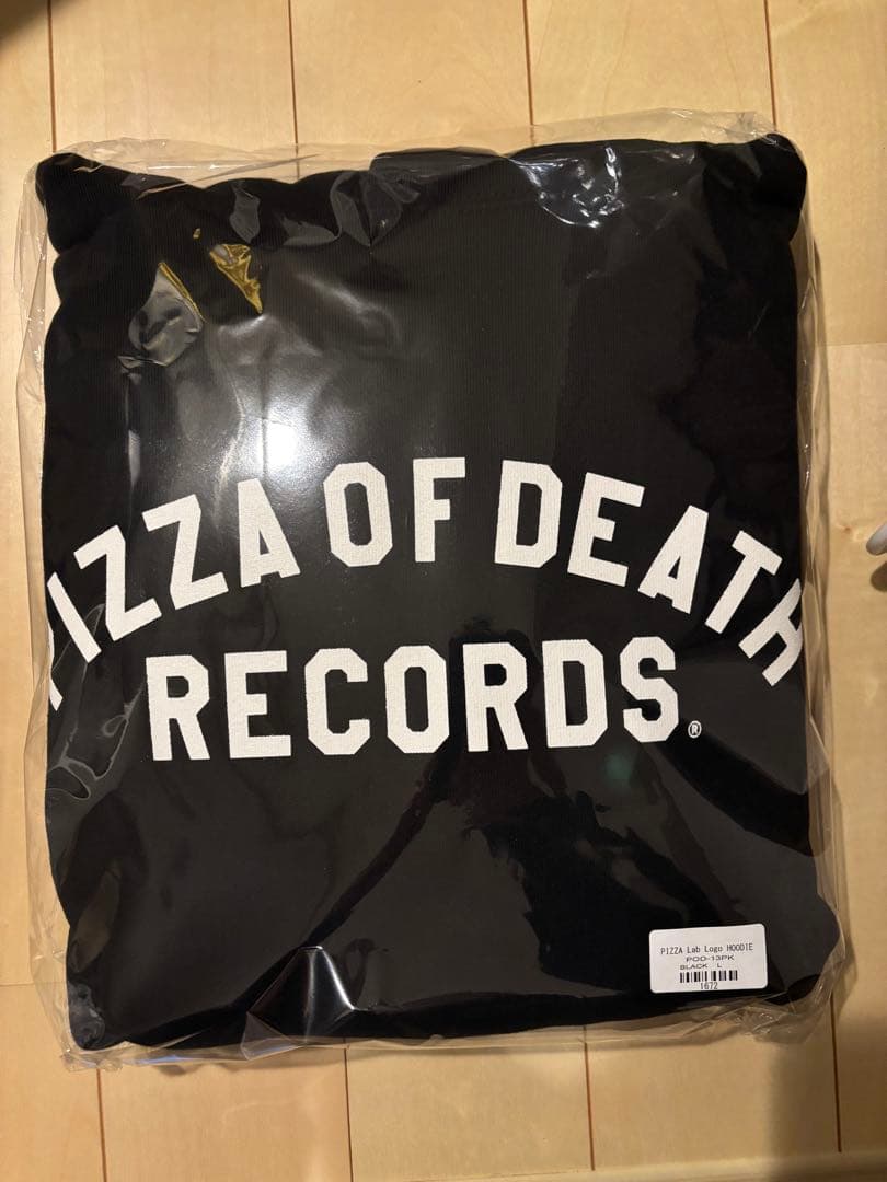 PIZZA Lab Logo HOODIE ブラック L ピザオブデス - メルカリ