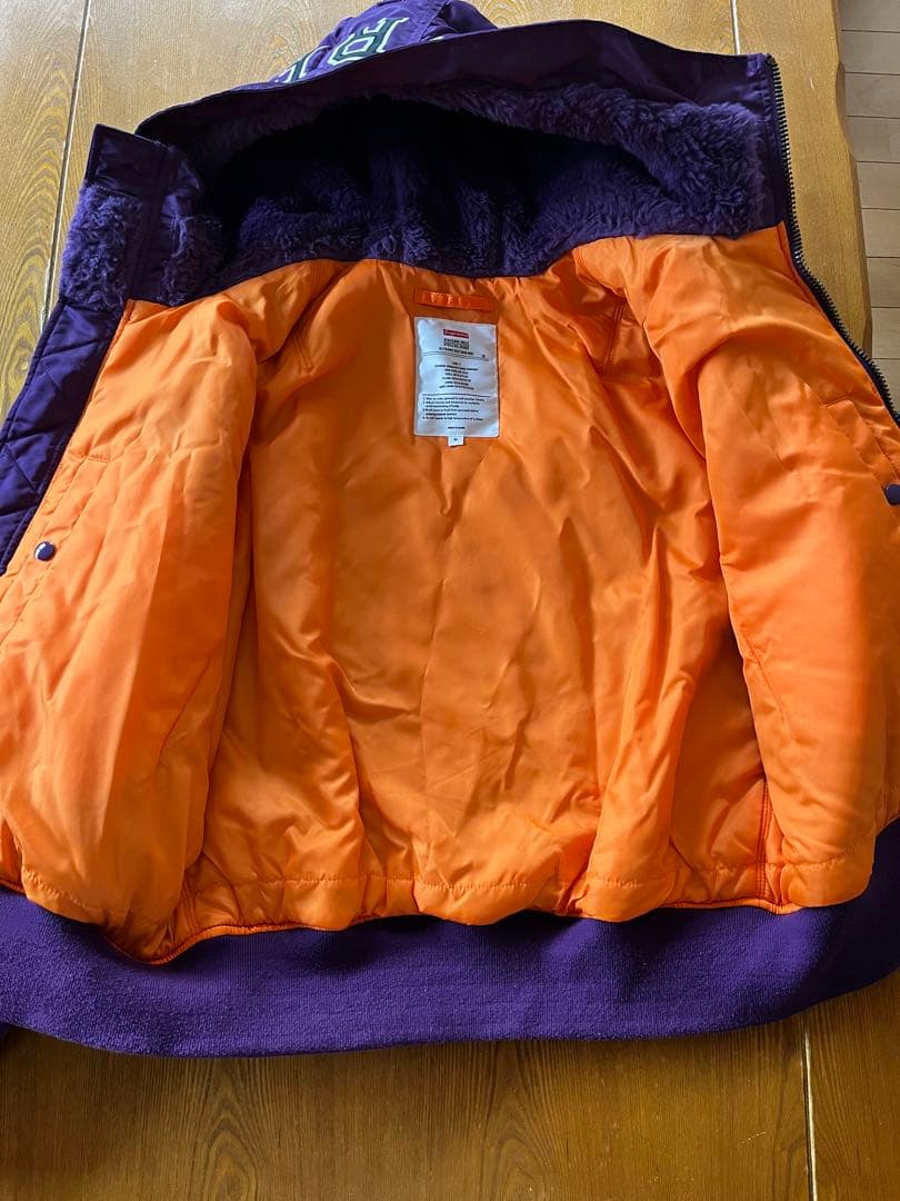 J*I様 Supreme Hooded MA-1 \"Purple\" Sサイズ 中