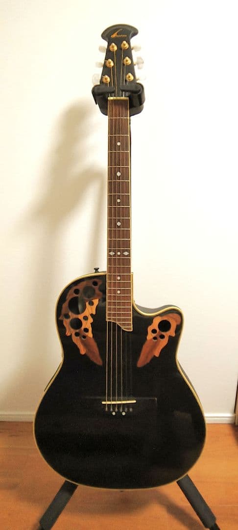 Ovation Celebrity cp257 black エレアコ Ovation Celebrity CE44-5-G Black エレアコギター アコースティック