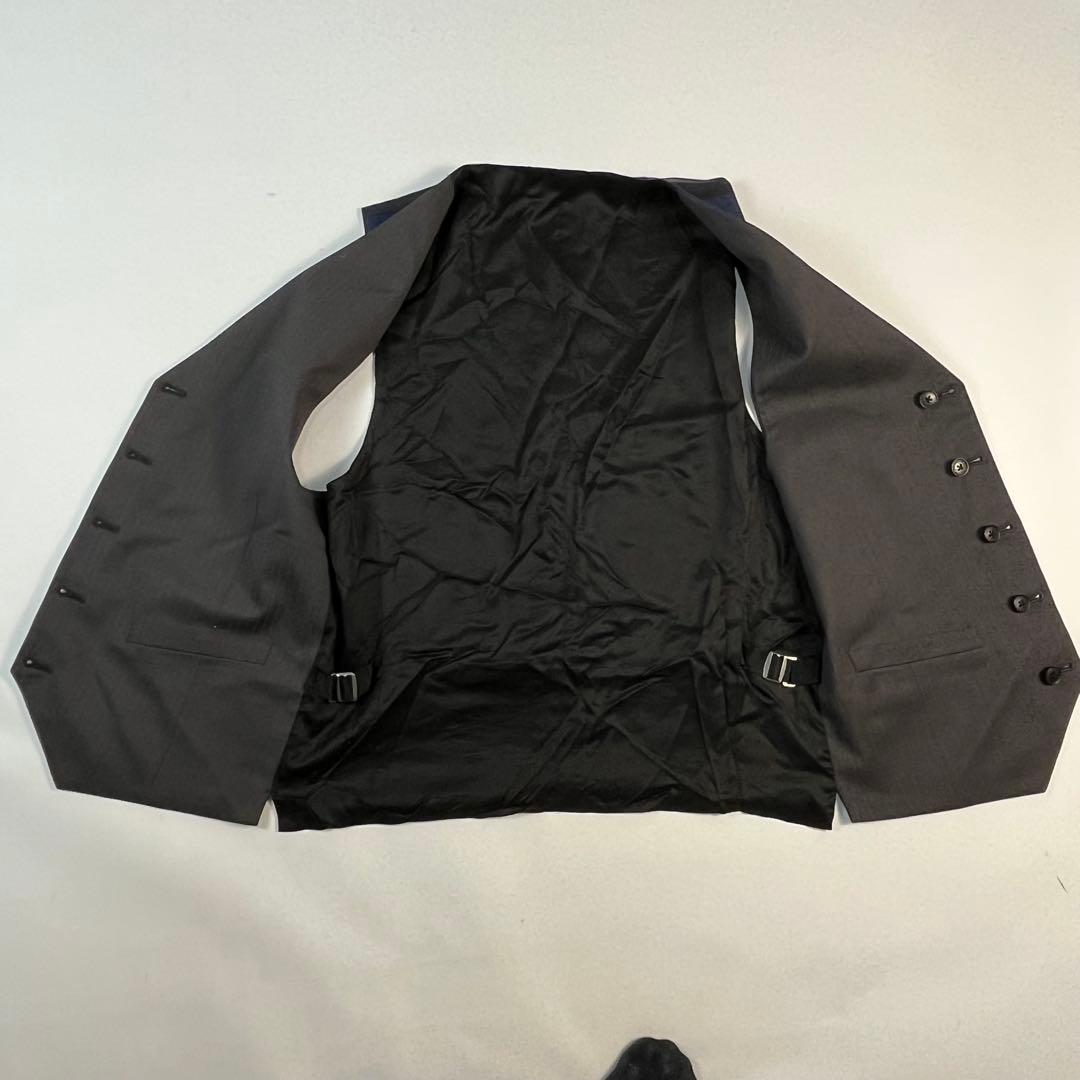 美品 MAJI スリーピース タスマニアウール AOKI最高級ライン ネイビー