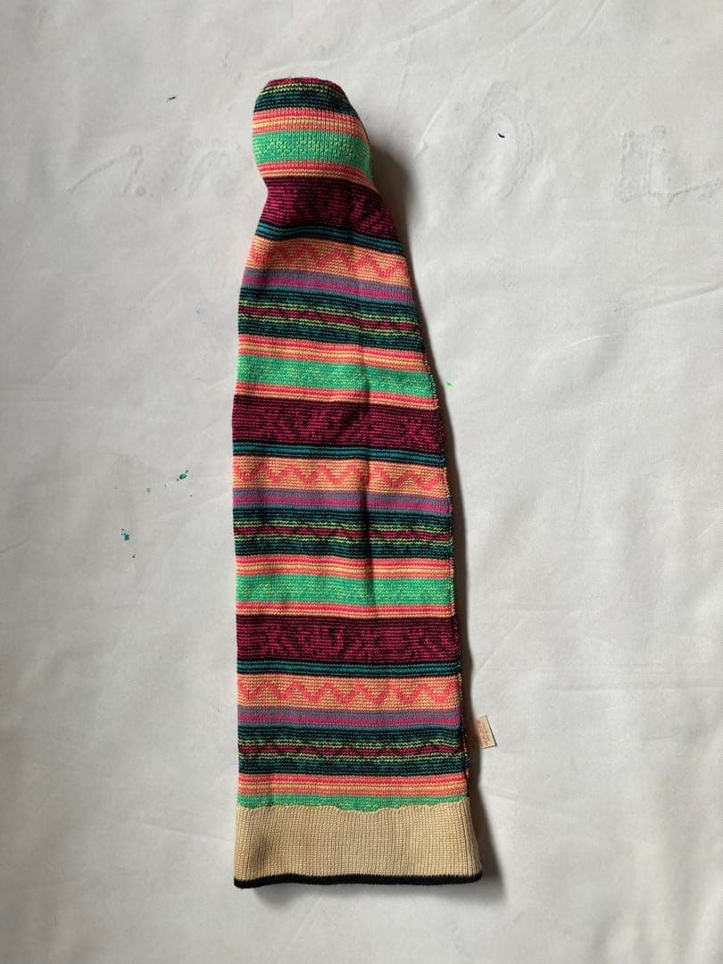 珍品↑ Italy製 Picaso とんでもなく長いニット帽 - メルカリ