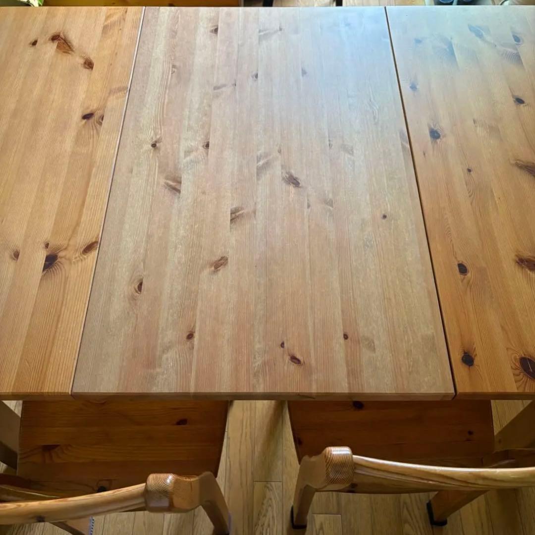 toco.様専用】IKEA/STORNAS 伸縮式ダイニングテーブル（廃盤） - メルカリ