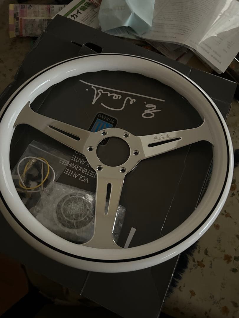 Nardi ステアリングホイール ホワイト35π Amazon | ナルディ(NARDI) ステアリングホイール COMPETITION