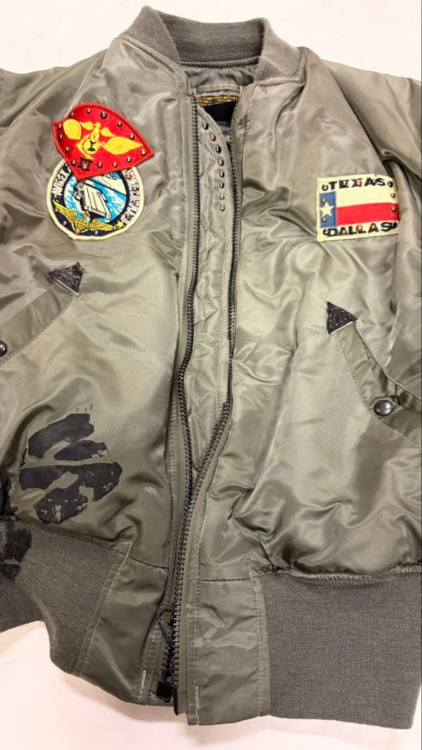 世界50着限定 avirex methodリメイク MA-1 サイズM - メルカリ