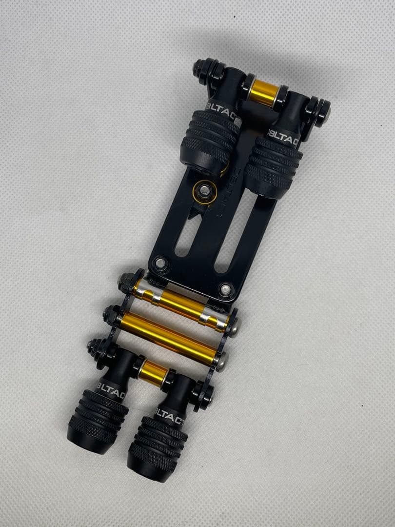 ダブルタクトプレート ビットホルダー4P ニックス風チェーン・ゴールド