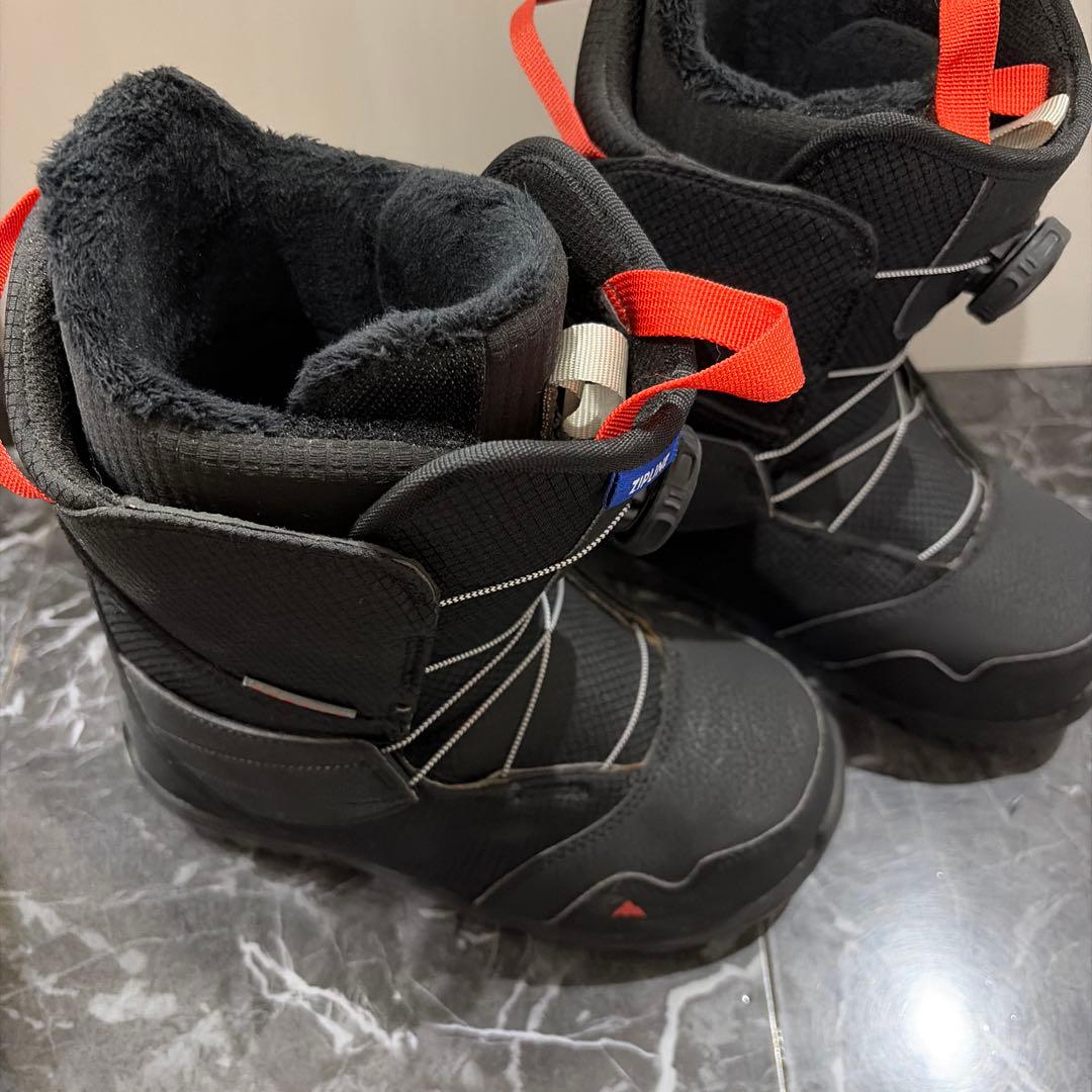 ヤス様専用！！ZIPLINE 子ども用スノーボードブーツ ブラック - メルカリ