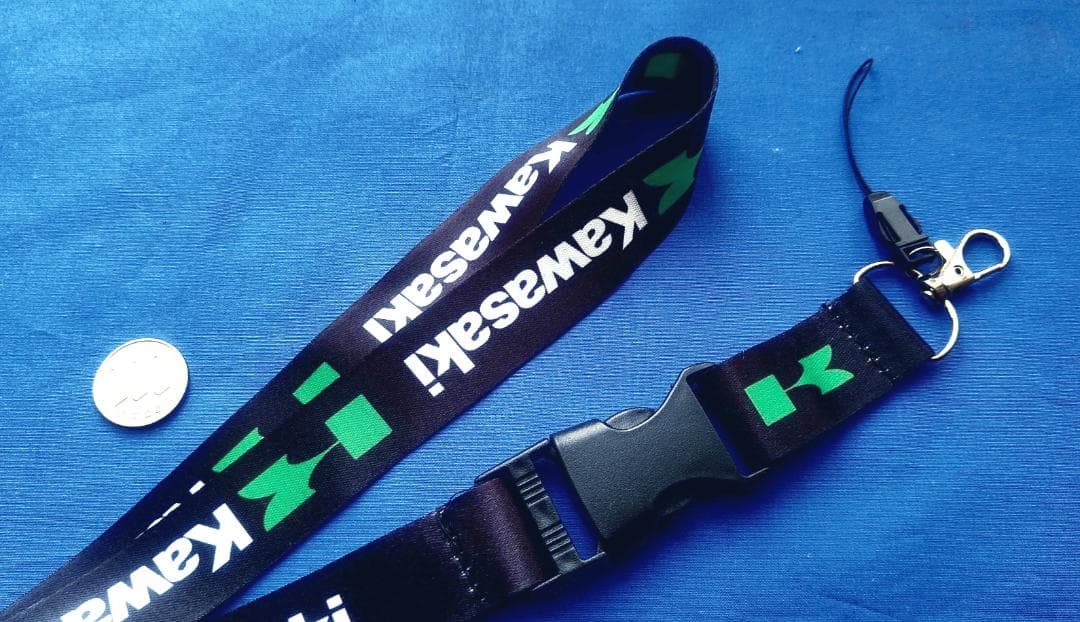 Kawasaki 川崎重工ネックストラップ Ninja ZX カワサキ - メルカリ