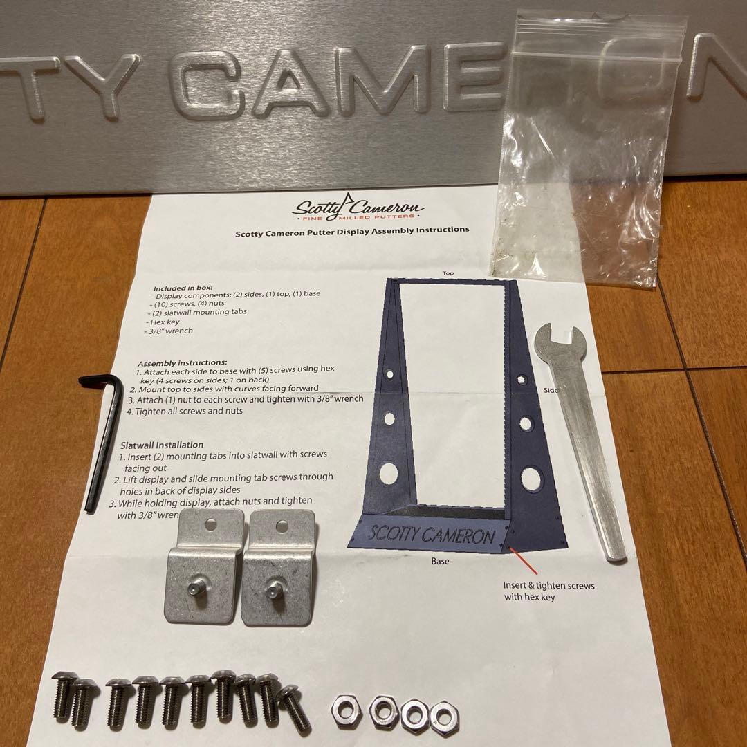 スコッティキャメロン パター ディスプレイ スタンドパターラック8本用