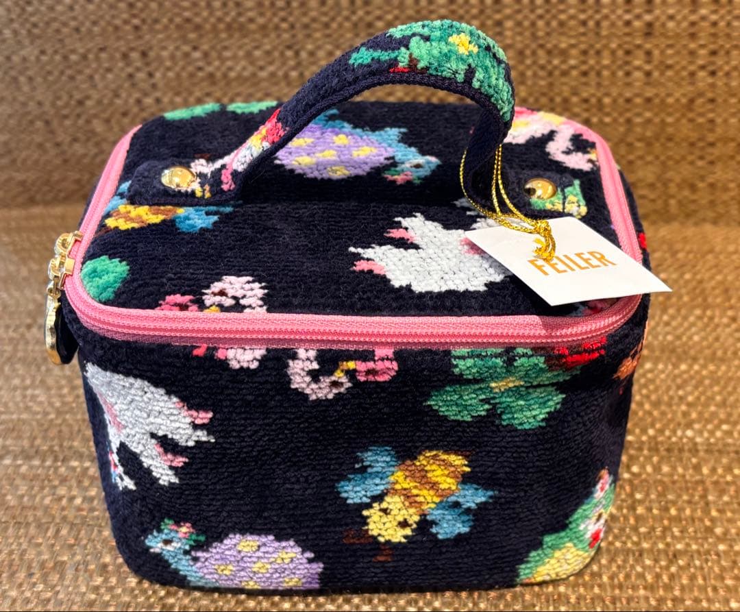 フェイラー　FEILER 神崎恵　コラボ　バニティポーチ FEILER 神崎恵さんコラボ ファンキーフォーチュン バニティポーチ