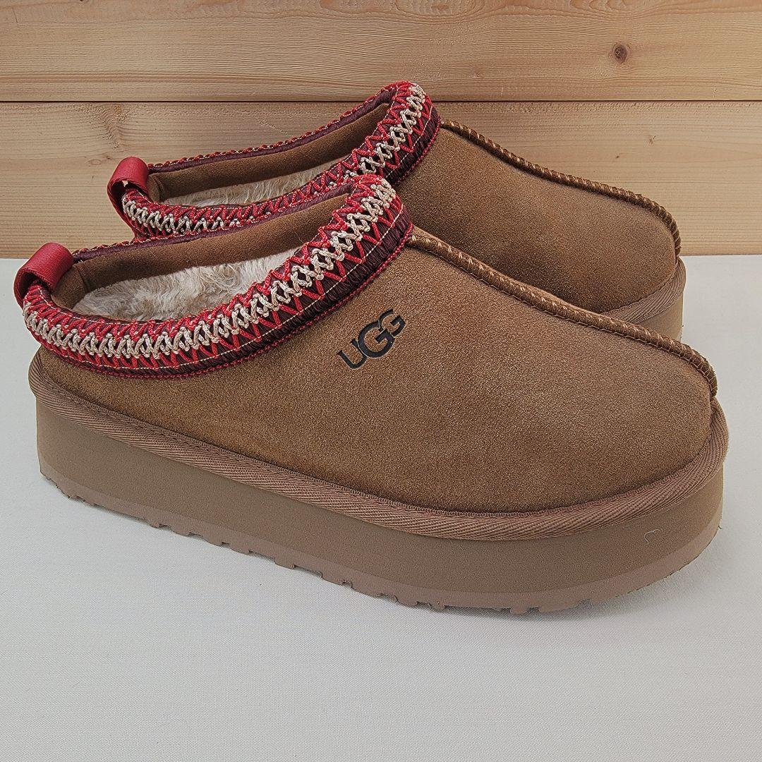 アグ タズ スリッポン チェスナット 23cm
