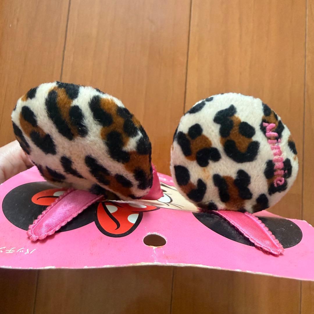 ディズニーリゾート ヘアピン 豹柄 ヒョウ柄 ミニー - メルカリ