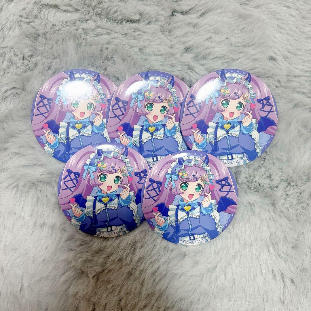 プリパラ ハートデビデビパーティー らぁら 缶バッジ 真中らぁら プリパラ ハートデビデビパーティー らぁら 缶バッジ 真中らぁら
