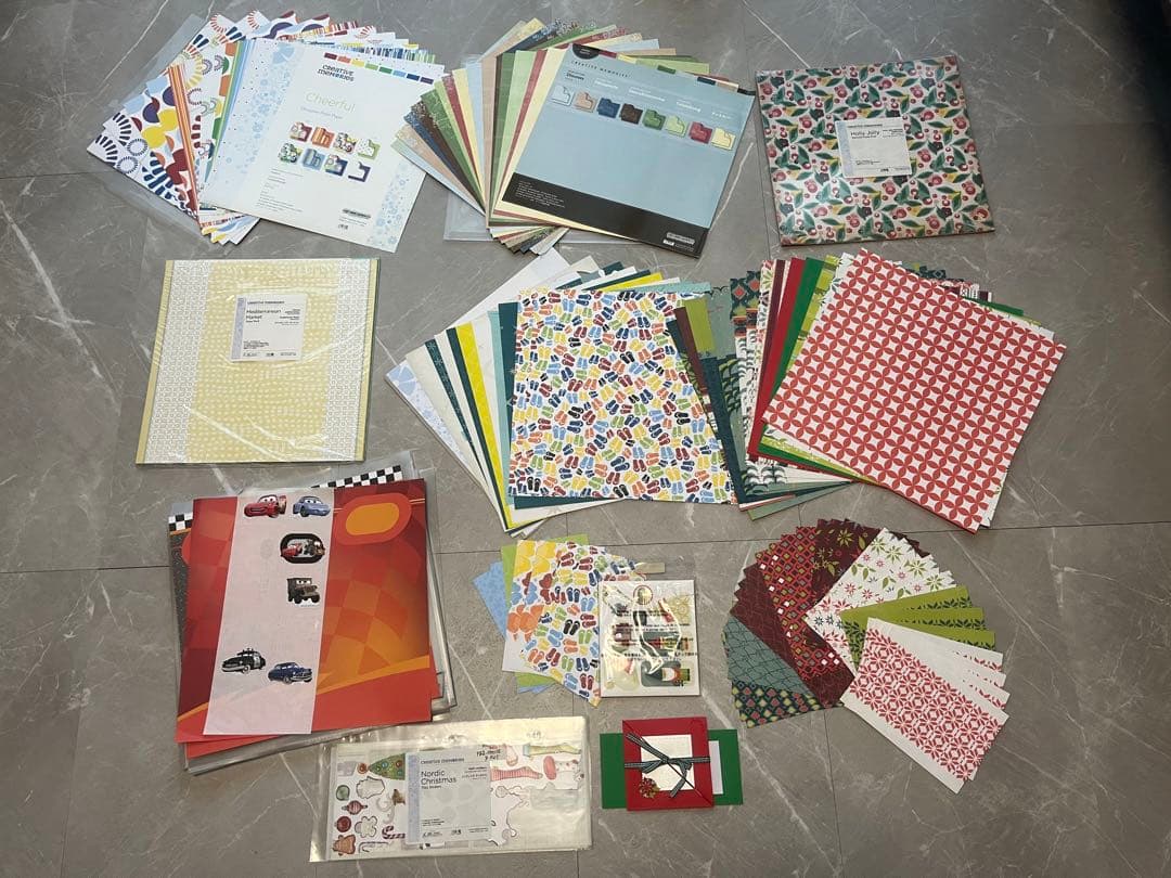 クリエイティブメモリーズ ペーパー等まとめ売り - メルカリ