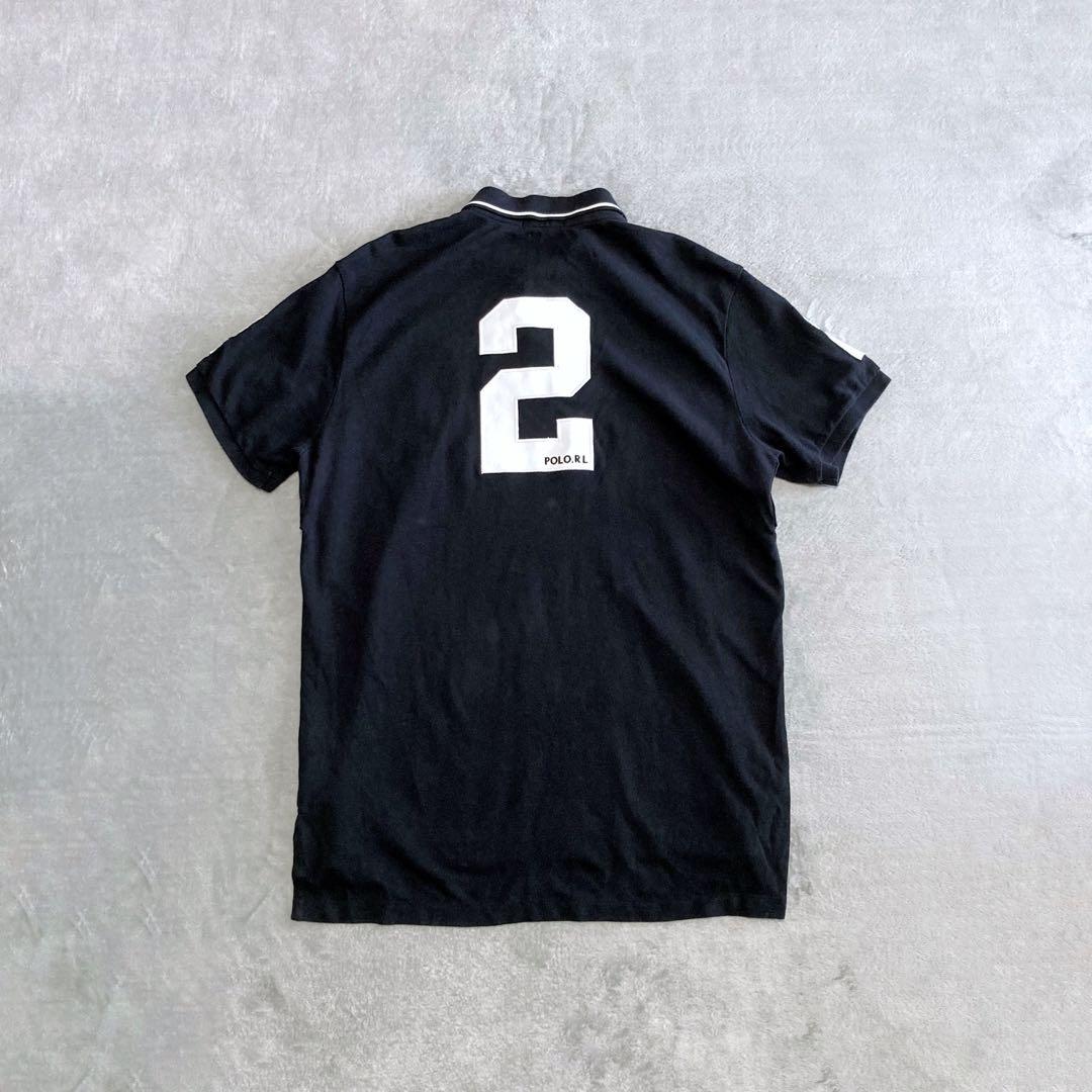 ポロラルフローレン 鹿の子 半袖ポロシャツ ドバイ ビッグポニー 金