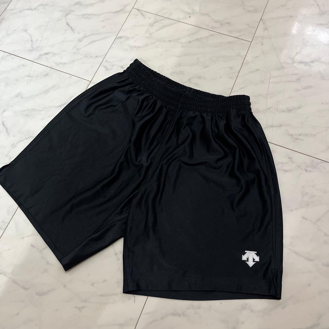 超美品】DESCENTE ブラック ゲームパンツ バレーボール Oサイズ86