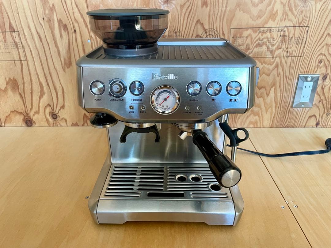 エスプレッソマシン Breville BES870XL 変圧器セット - メルカリ