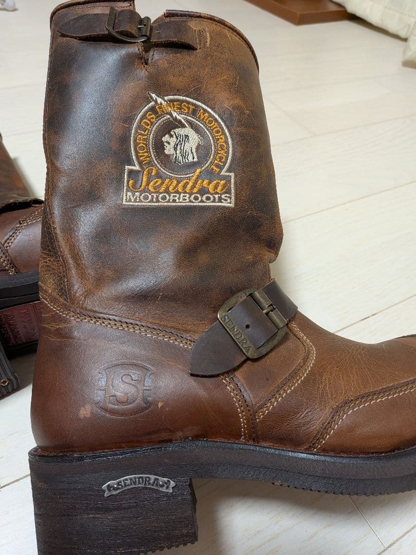 センドラ　エンジニアブーツ　ベッカム愛用モデル　27.5cm