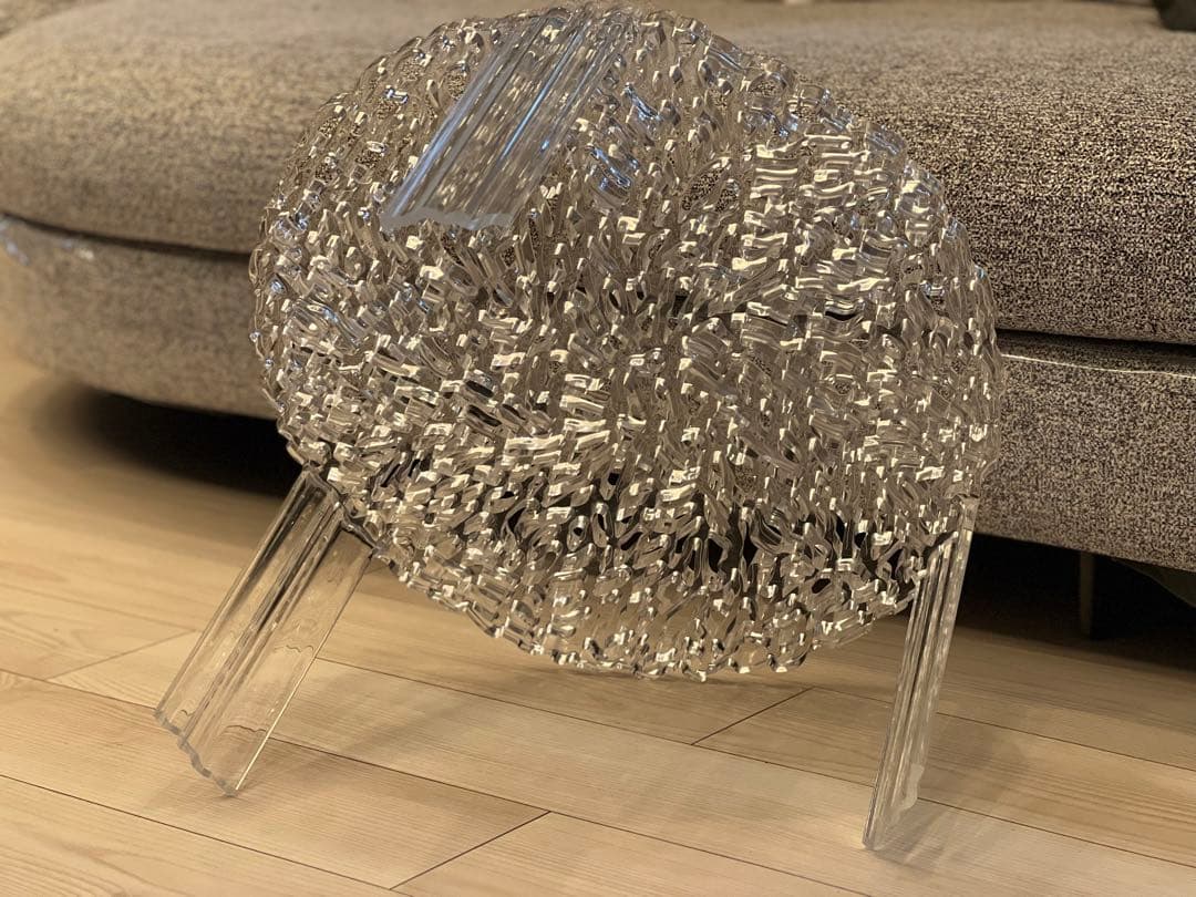 Kartell T-TABLE カルテル　ティーテーブルロー　《透明》