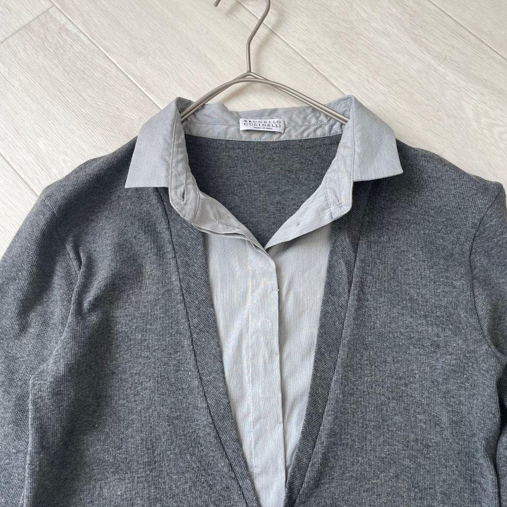 たのメル便にて発送 ブルネロクチネリ コンビネーションニット