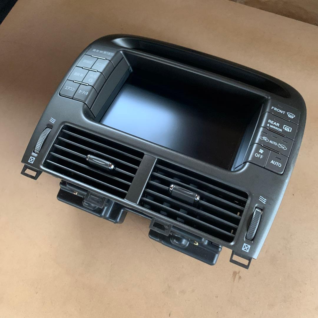 トヨタ セルシオ30 31 後期 純正マルチナビ 動作確認済 中古品 - メルカリ