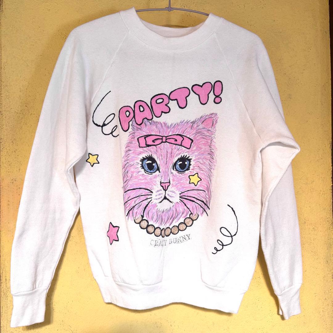 spank! クレイジーバニー　ねこちゃん　スウェット