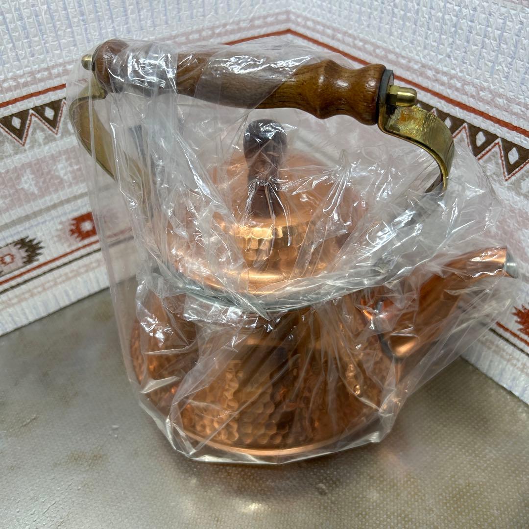 【新品】島本製作所製 エスエス 銅 ベルケトル やかん　1.8ℓ 新品・未使用