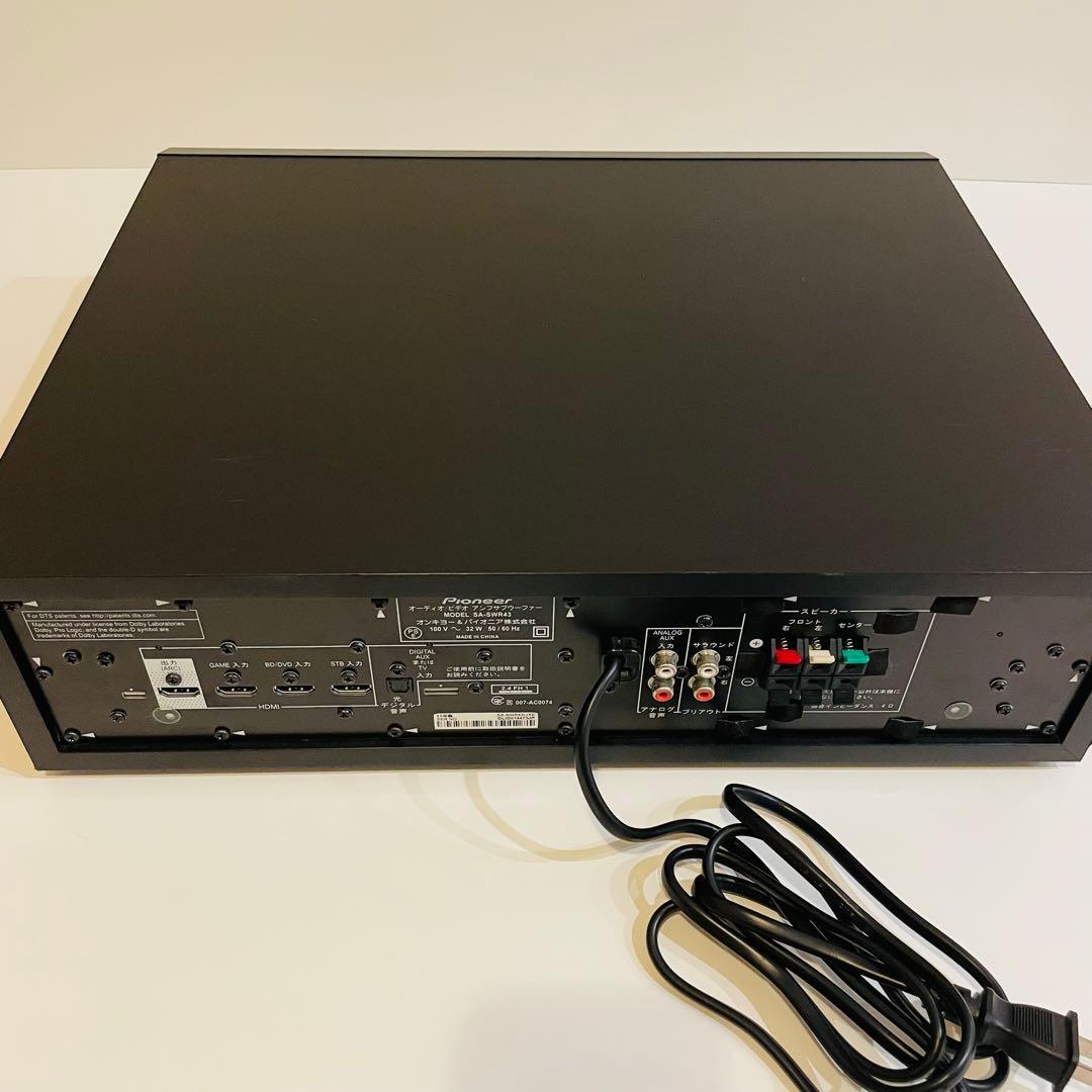 Pioneer パイオニア3.1chサラウンド SA-SWR43 - メルカリ