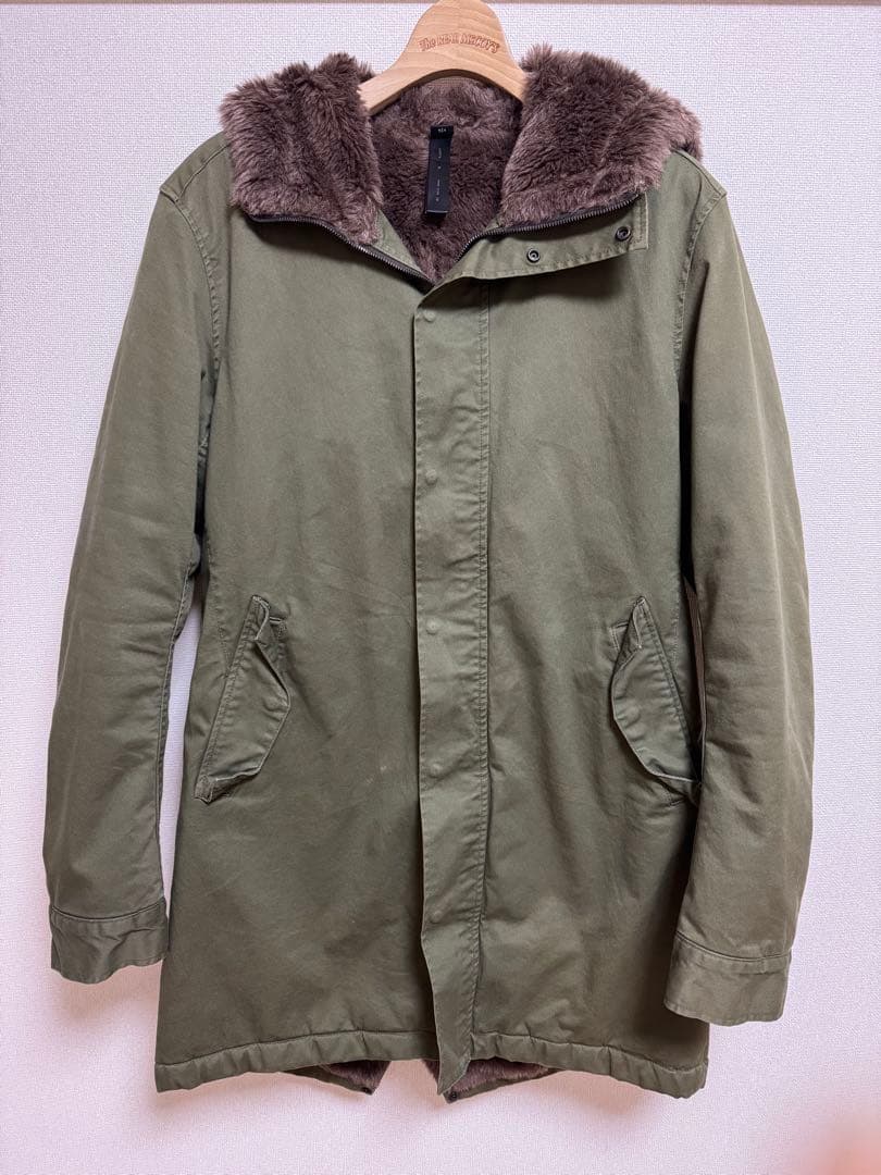 WJK モッズコート　　サイズ　XL wjk ミリタリージャケット モッズコート M65 fishtail parka