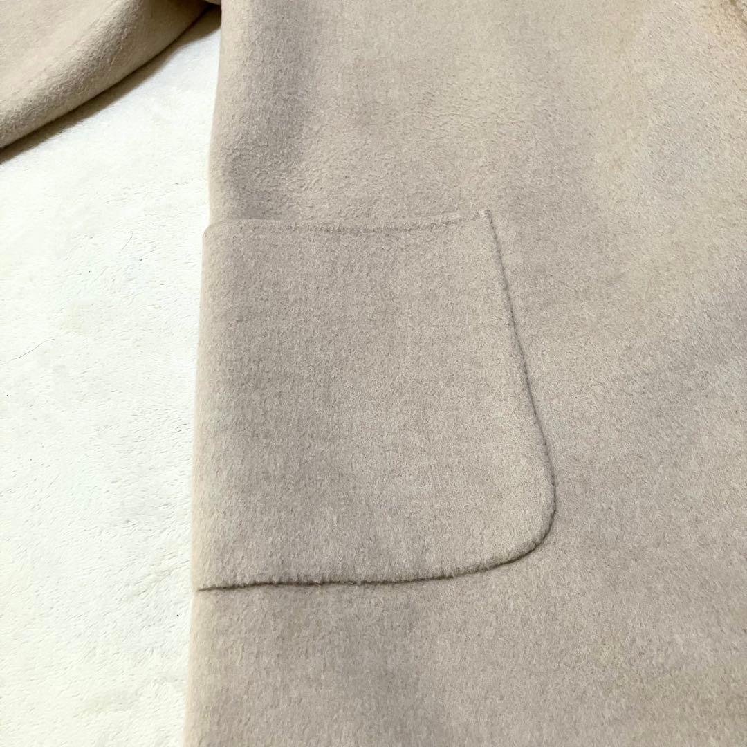 ギャルリーヴィー ダブルフェイス フーデッド リバーコート ライト