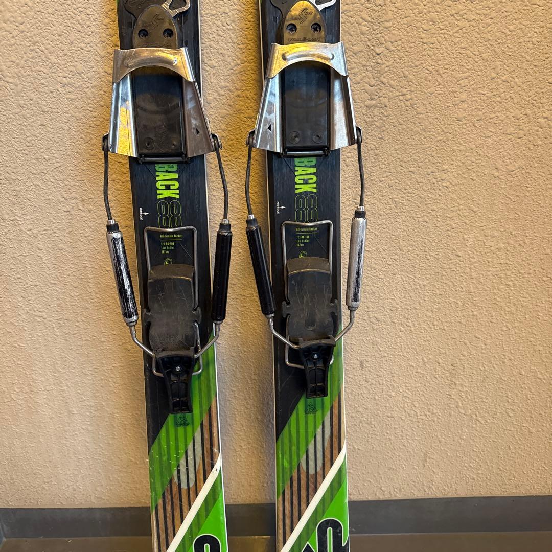 テレマークスキー k2 WAY BACK88 シール付き - メルカリ