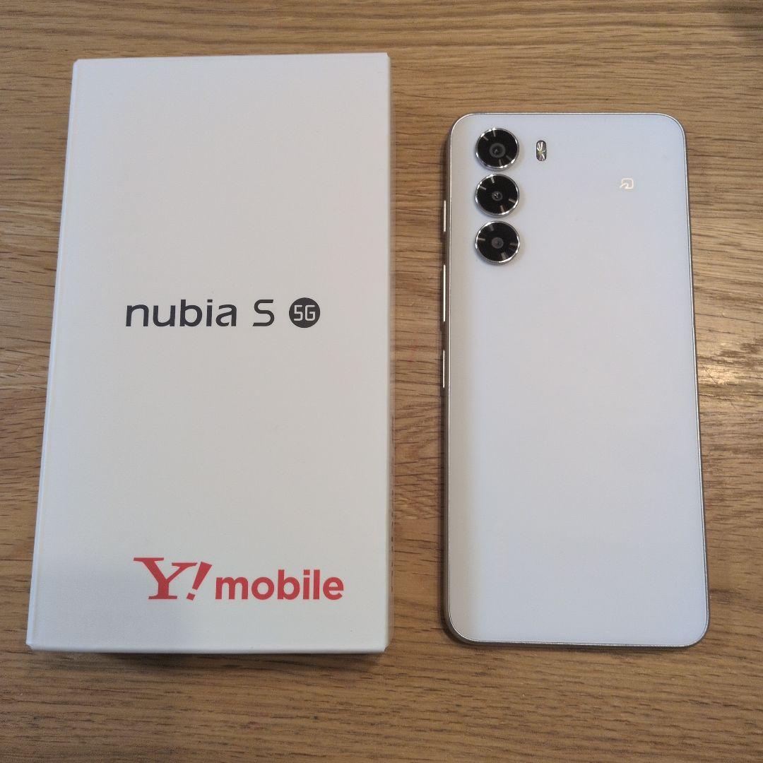 nubia S 5G ホワイト 本体 - メルカリ