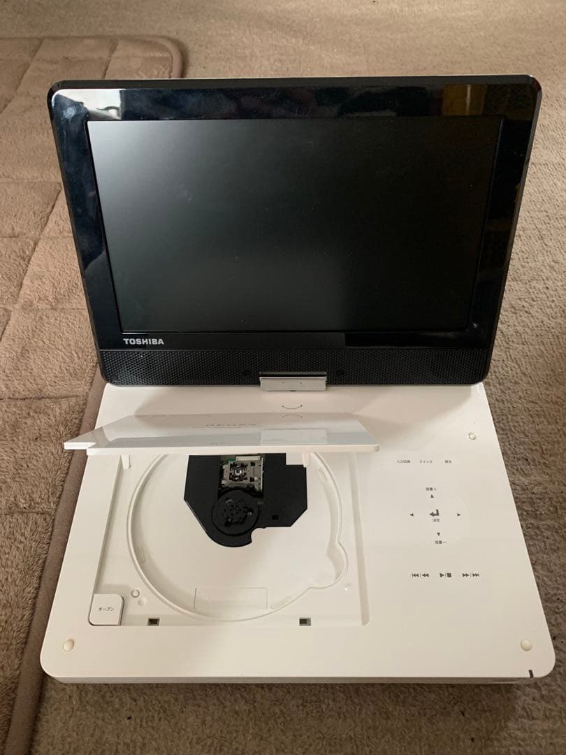 SD-P1010S 東芝 ポータブルDVDプレーヤー 本体のみ - メルカリ
