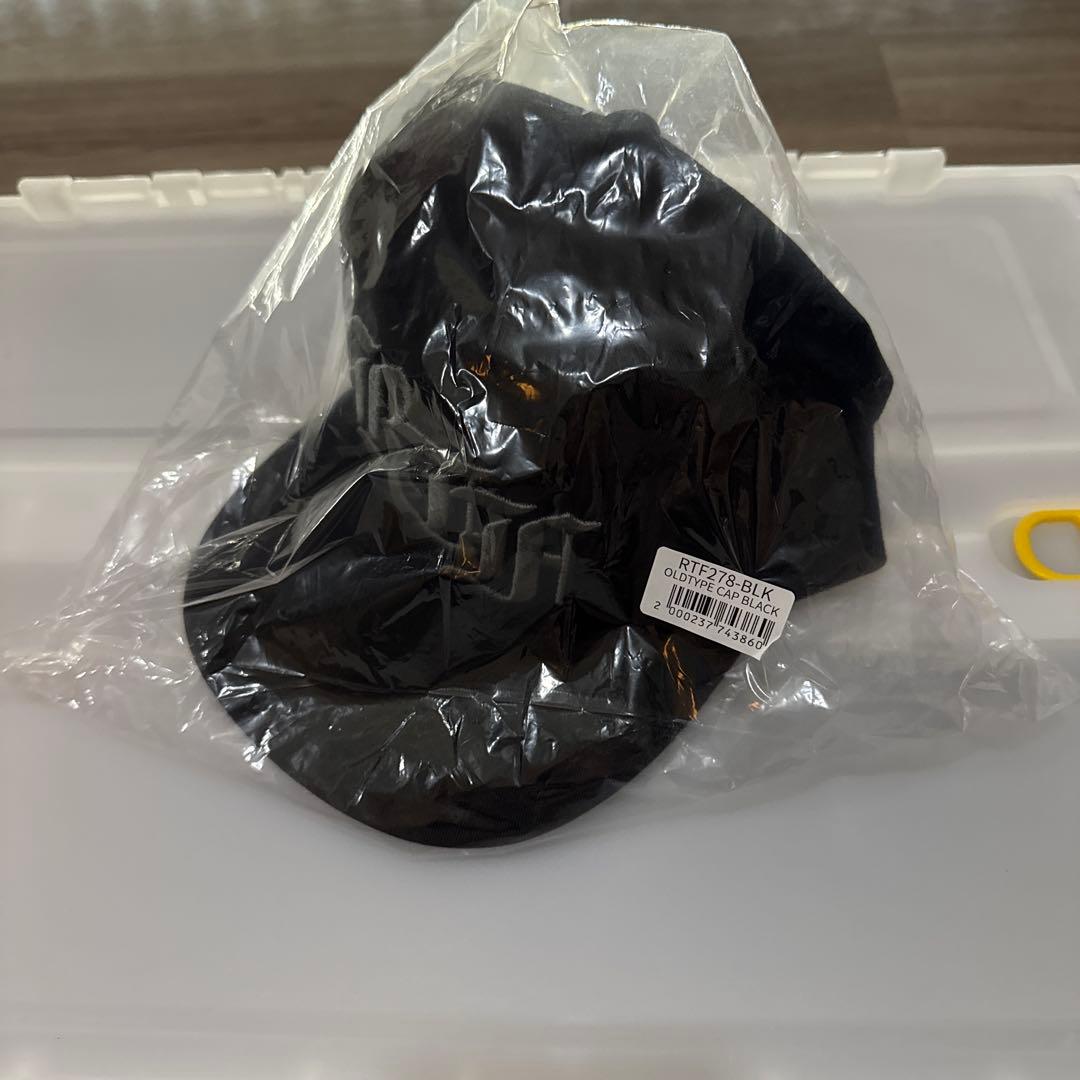 RULE THE FATE OLDTYPE CAP BLACK キャップ