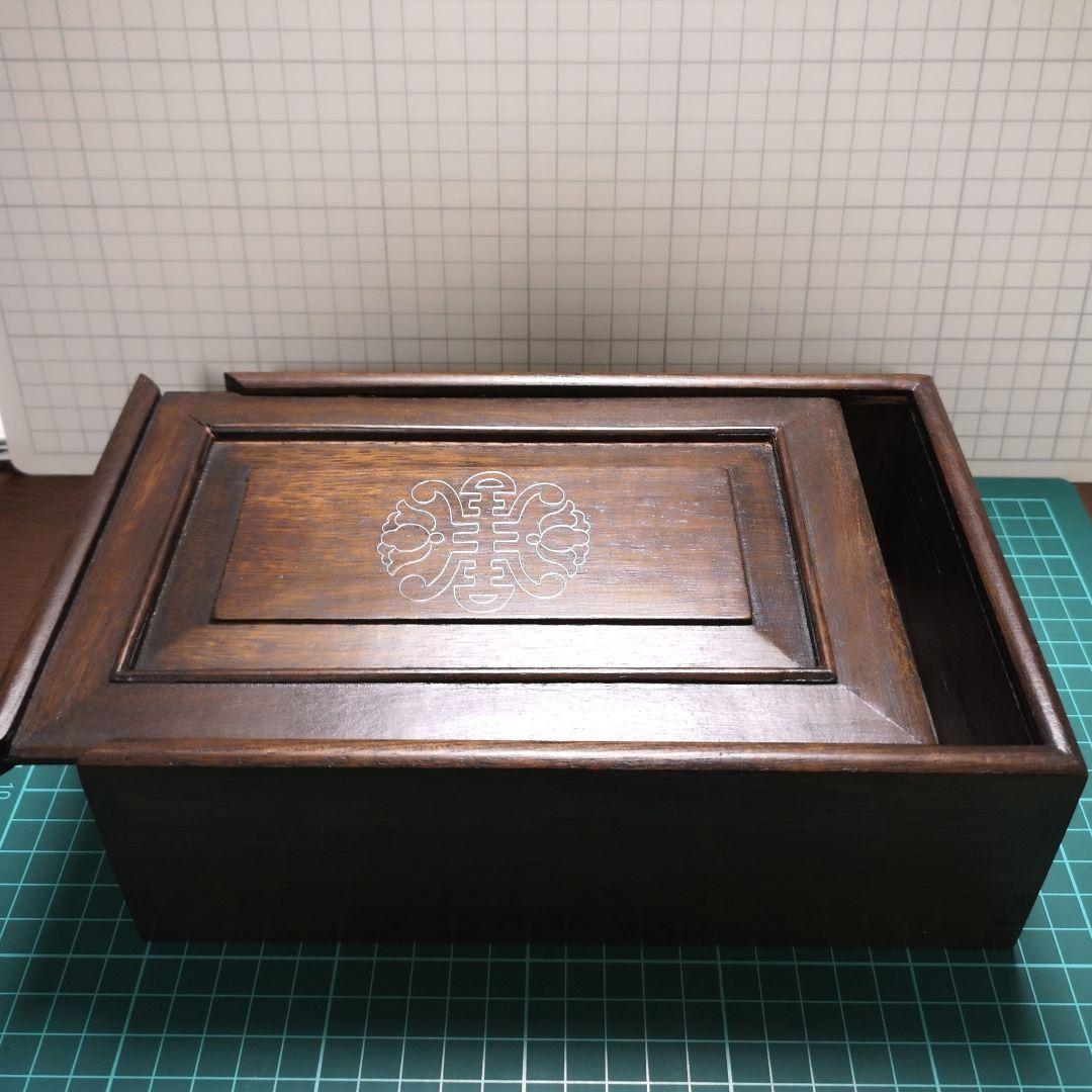 麻雀牌 骨と竹 骨董品 木箱入り 上海古鎮の通販はau PAY マーケット