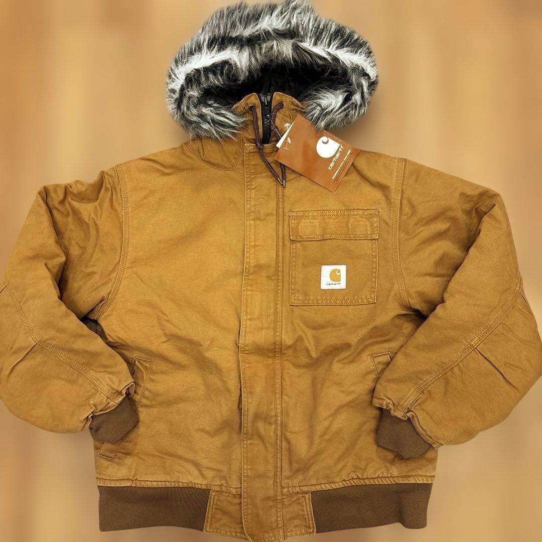 Carhartt カーハート シベリアン ファー フード ジャケット パーカーM
