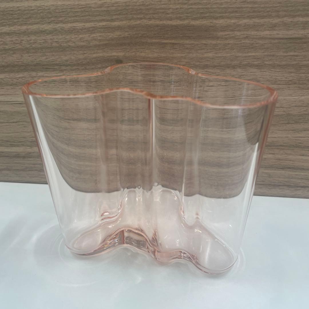 イッタラ　アアルト　ベース　サーモンピンク アルヴァ・アアルトコレクション ベース 160mm サーモンピンク