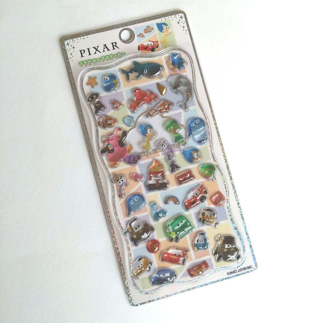 ディズニー ピクサー プチドロップステッカー ボンボンドロップシール