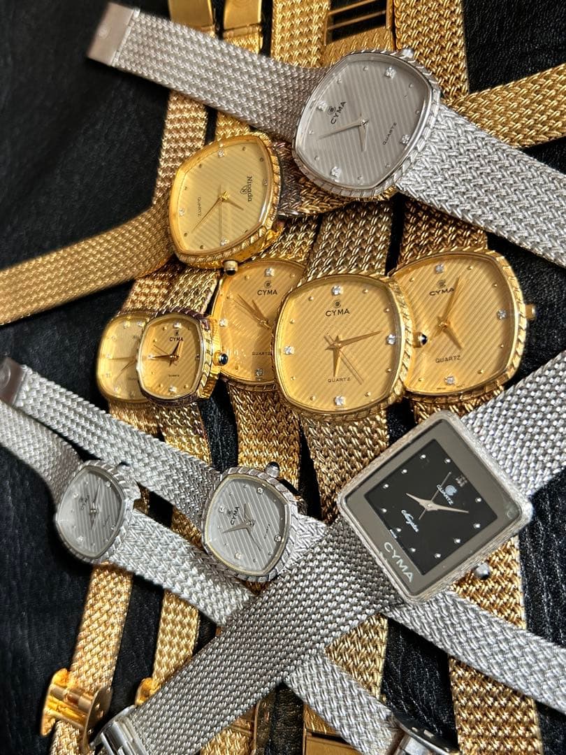 シーマクオーツ8個ニバダクオーツ2個セット動作未確認ジャンク - メルカリ