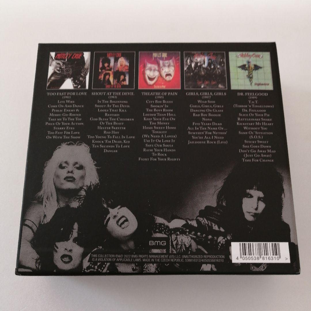 MOTLEY CRUE / Crucial Crue (5CD Box) - メルカリ