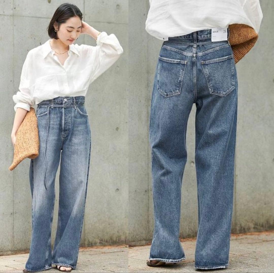 新品AGOLDE エーゴールドイーEMMI JEAN IN INTUITION - メルカリ