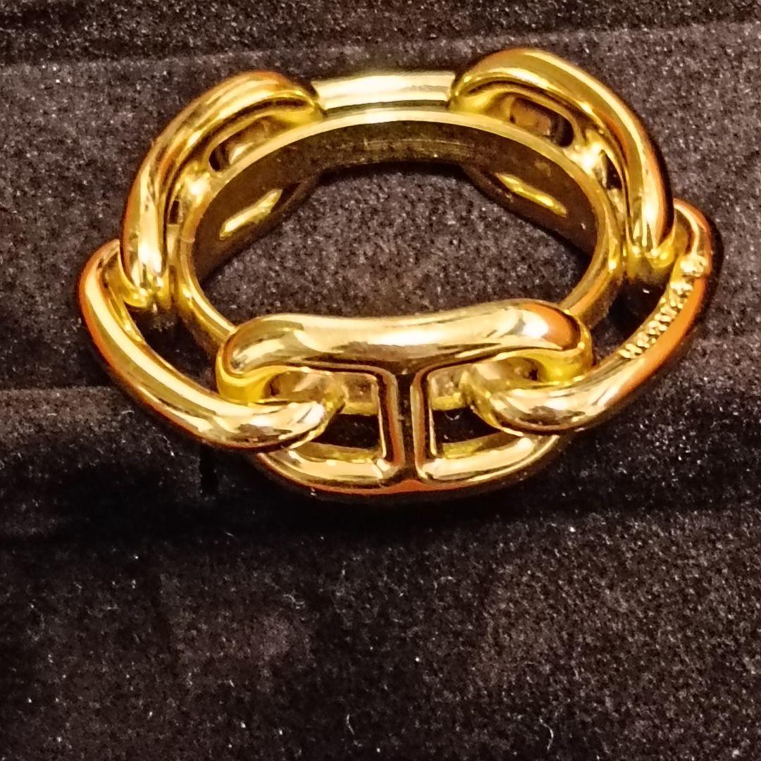 美品　エルメス　 スカーフリング　シェーヌダンクル　付属品なし 楽天市場】HERMES エルメス スカーフリング シェーヌダンクル Chaine