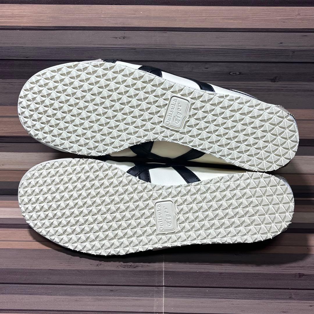 オニツカタイガー メキシコ66 アイボリー ブラック 23.5cm